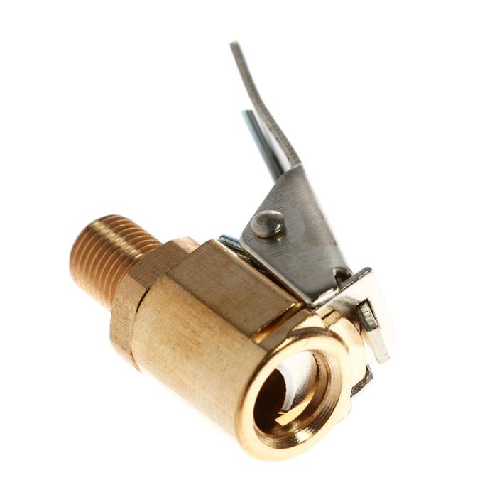 Наконечник насоса, латунь, резьбовое соединение 8 мм - Фото 1