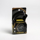 Рулетка «Сила. Нрав. Мощь» 3 м, max=12 кг, чёрная - Фото 4