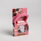 Рулетка «Любимая подружка» 3 м, max=12 кг, розовая - Фото 3