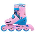 Набор ролики раздвижные + защита, размер 30-33, колёса PVC 64 мм, пластиковая рама, уценка - Фото 3