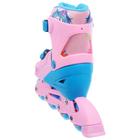 Набор ролики раздвижные + защита, размер 30-33, колёса PVC 64 мм, пластиковая рама, уценка - Фото 4