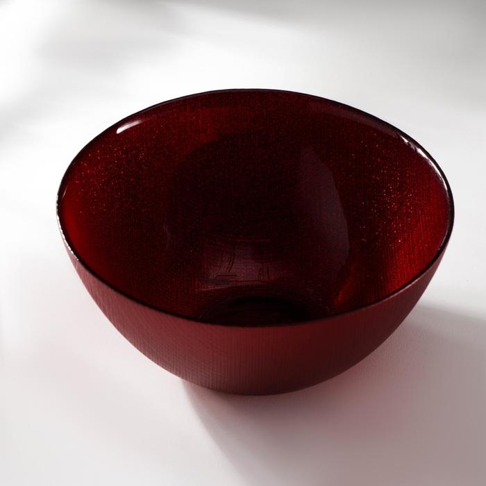 Салатник «Талисман», d=15 см, цвет красный - Фото 1