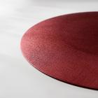 Тарелка подстановочная «Талисман», d=32 см, цвет красный - Фото 3