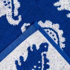 Полотенце махровое Dino 48х70, цвет синий - Фото 3