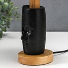 Лампа настольная 16736/1BK E14 40 Вт черный h.37.5 см RISALUX - Фото 5