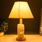 Лампа настольная 16736/1WT E14 40 Вт белый h.37.5 см RISALUX - Фото 3