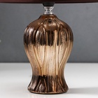 Лампа настольная 16738/1GD E14 40 Вт золото h.32 см RISALUX - фото 27093230