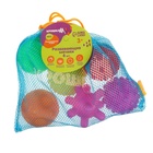 Развивающие тактильные мячики Крошка Я «В мешочке», с пищалкой, в наборе 6 шт., от 3 лет - Фото 7