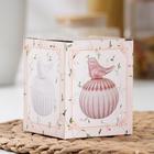 Банка керамическая для сыпучих продуктов «Соловушка», 130 мл, 8,5×10 см, цвет зелёный - Фото 3