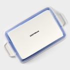 Форма для запекания Доляна «Космос», 700 мл, 23.5×13.5×4.5 см, прямоугольная, фарфор - Фото 5