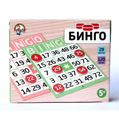 Настольная игра Десятое Королевство «Бинго»