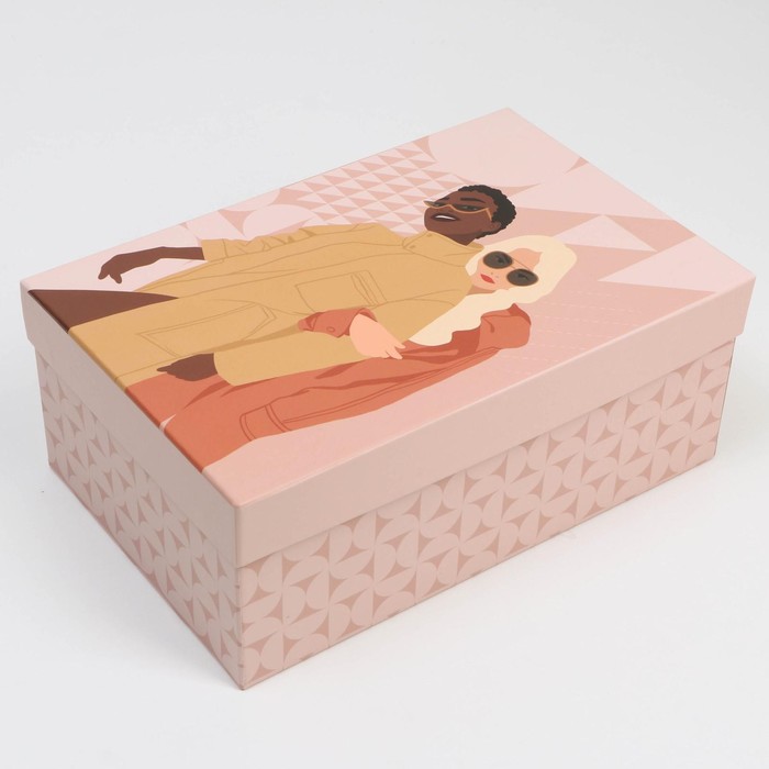 Набор коробок 6 в 1, упаковка подарочная, «Love», 32.5 х 20 х 12.5 см‒20 х 12.5 х 7.5 см - фото 1908744799