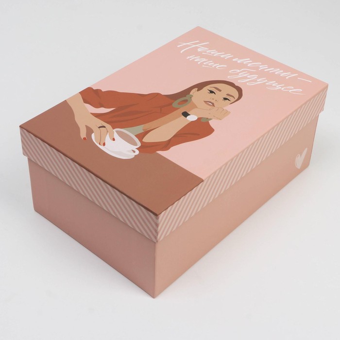 Набор коробок 6 в 1, упаковка подарочная, «Love», 32.5 х 20 х 12.5 см‒20 х 12.5 х 7.5 см - фото 1908744803