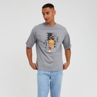 Футболка мужская KAFTAN Tiger, размер 50, серая 7025438