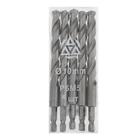 Сверло по металлу «Волжский инструмент», шестигр. хв., 10×133 мм, Р6 М5, 5 шт., ГОСТ 10902-77 - Фото 3