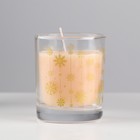 Ароматическая свеча в стакане "Нежная ваниль" - фото 10904472