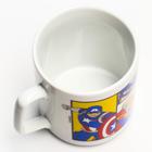 Кружка керамическая, синий, 350 мл "Капитан Америка", Мстители 6878428