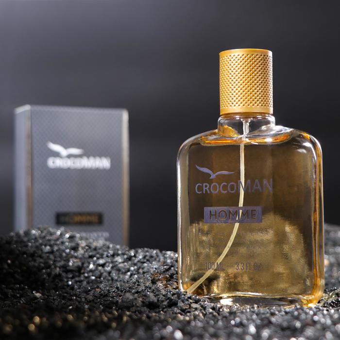 Туалетная вода мужская CrocoMAN Homme, 100 мл (по мотивам Lacoste Pour Homme (Lacoste) - Фото 1