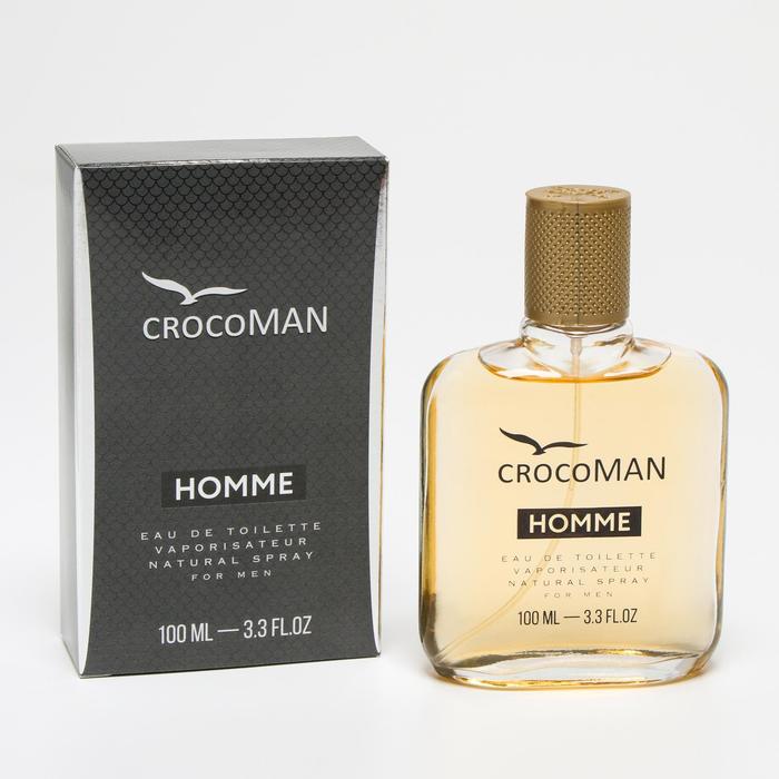 Туалетная вода мужская CrocoMAN Homme, 100 мл (по мотивам Lacoste Pour Homme (Lacoste) - фото 1894069591