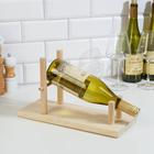 Полка - подставка под бутылку Добропаровъ, 34.5×14×20, дерево - Фото 1