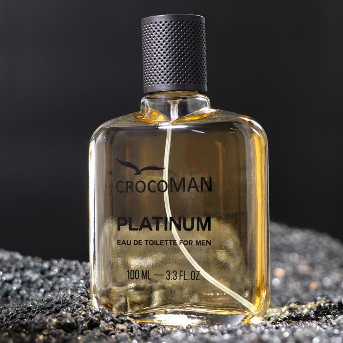 Туалетная вода мужская CrocoMAN Platinum, 100 мл (по мотивам Egoiste Platinum (Chanel) - фото 1877791429