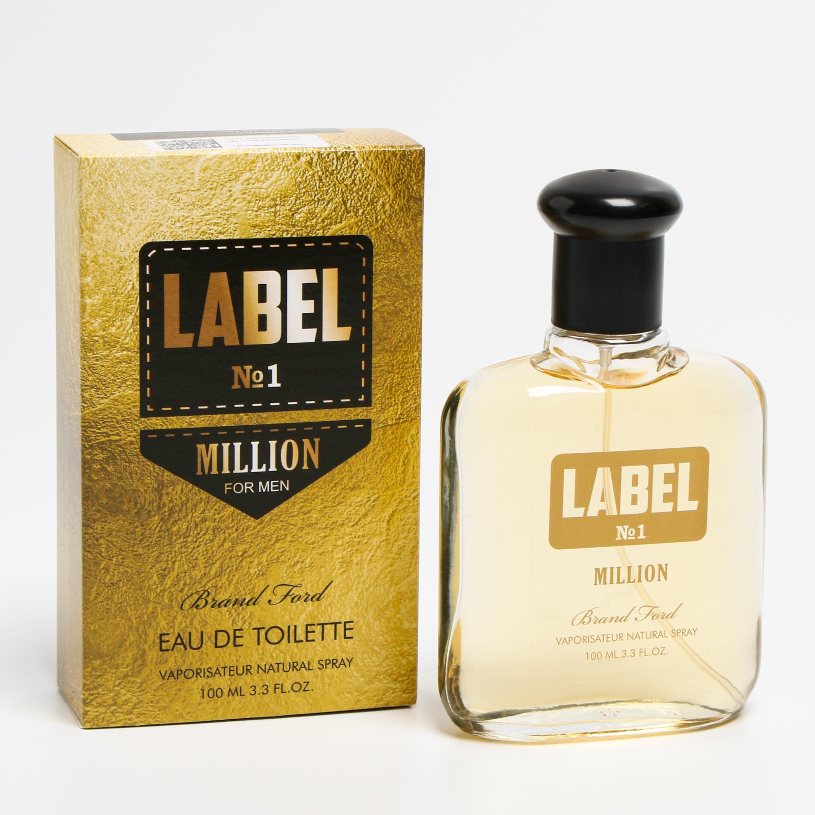 Туалетная вода мужская Label №1 Million (Лейбл №1 Миллион), 100 мл (по ...