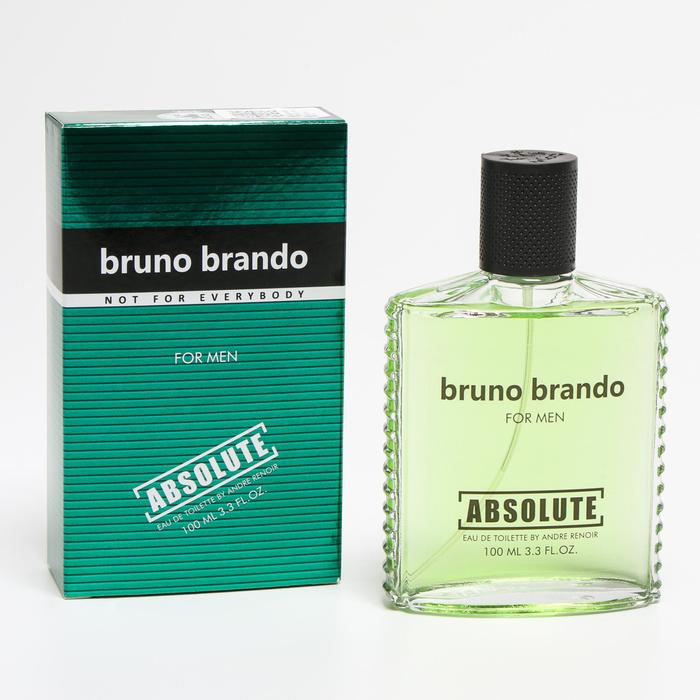 Туалетная вода мужская Absolute Bruno Brando, 100 мл (по мотивам Made For Men (B.Banani) - фото 1897015522
