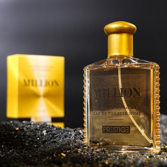 Туалетная вода мужская Prestige Million, 100 мл (по мотивам 1 Million (P.Rabanne) - Фото 1