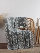 Плед флисовый новогодний «Экономь и Я. Зимние узоры», 150×130 см - Фото 5