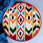 Ляган Риштанская Керамика "Атлас", 25 см, разноцветный - Фото 2