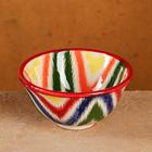 Пиала узбекская Риштанская Керамика «Атлас», 200 мл, d=11.5 см, разноцветная - Фото 3