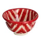 Пиала узбекская Риштанская Керамика «Атлас», 100 мл, d=8.5 см, красная - Фото 3