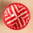 Пиала узбекская Риштанская Керамика «Атлас», 150 мл, d=9.5 см, красная - Фото 2