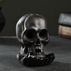 Подставка для благовоний TAKE IT EASY «Череп», набор благовоний конусы, стелющийся дым, 10×8×8 см, с подсветкой, батарейки LR=44 - Фото 2