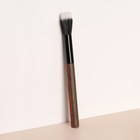 Кисть для макияжа «Полоска», 17,8 см, цвет МИКС - Фото 1