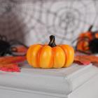 Светодиодная фигура «Тыква» 7 × 4 × 7 см, пластик, батарейки AG13х3, свечение тёплое белое - Фото 6