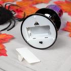 Светодиодная фигура «Свеча фиолетовая» 5×12×5 см, пластик, батарейки АААх2 (не в комплекте), свечение тёплое белое - Фото 3