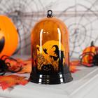 Светодиодная фигура «Свеча с ведьмой» 9 × 13 × 9 см, пластик, батарейки АААх3 (не в комплекте), свечение тёплое белое - Фото 2