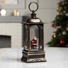 Светодиодная фигура «Дед Мороз с мешком» 9×23×9 см, пластик, батарейки ААх3 (не в комплекте), USB, свечение тёплое белое - Фото 2