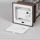 Светодиодная фигура «Дед Мороз с мешком» 9×23×9 см, пластик, батарейки ААх3 (не в комплекте), USB, свечение тёплое белое - Фото 3