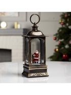 Светодиодная фигура «Дед Мороз с мешком» 9×23×9 см, пластик, батарейки ААх3 (не в комплекте), USB, свечение тёплое белое - Фото 5