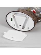 Светодиодная фигура «Дед Мороз у ёлки» 12.5×20×7.5 см, пластик, от батареек АААх3, USB, свечение тёплое белое - Фото 7