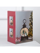 Светодиодная фигура «Дед Мороз у ёлки» 12.5×20×7.5 см, пластик, от батареек АААх3, USB, свечение тёплое белое - Фото 10