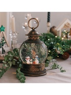 Светодиодная фигура «Семья снеговиков» 12×20.5×7.8 см, пластик, от батареек АААх3, свечение тёплое белое - Фото 11