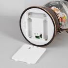 Светодиодная фигура «Дед Мороз с подарками» 14×23.5×11 см, пластик, от батареек ААх3, USB, свечение тёплое белое - Фото 4