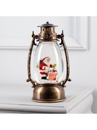 Светодиодная фигура «Дед Мороз с подарками» 14×23.5×11 см, пластик, от батареек ААх3, USB, свечение тёплое белое - Фото 6