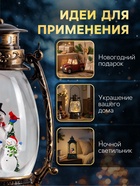 Светодиодная фигура «Два снеговика» 14×23.5×11 см, пластик, от батареек ААх3, USB, свечение тёплое белое - Фото 4