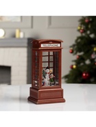 Светодиодная фигура «Девочка и снеговик» 9×20×8 см, пластик, от батареек ААх3, USB, свечение тёплое белое - Фото 6