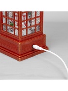 Светодиодная фигура «Девочка и снеговик» 9×20×8 см, пластик, батарейки ААх3 (не в комплекте), USB, свечение тёплое белое 6915108