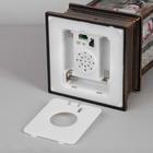 Светодиодная фигура «Дед Мороз и заяц» 10.5×27×10.5 см, пластик, батарейки ААх3 (не в комплекте), USB, свечение тёплое белое - Фото 3